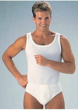 Henri Canotta Uomo Cotone Spalla Larga Art.60