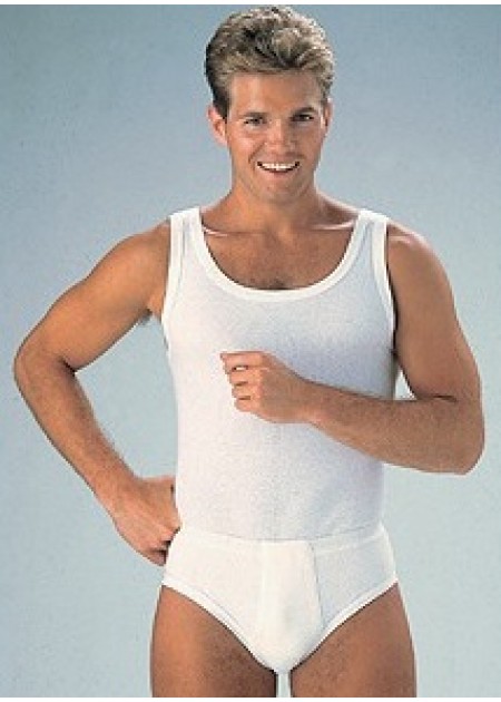 Henri Canotta Uomo Cotone Spalla Larga Art.60