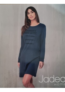 Jadea Camicia Da Notte Caldo Cotone