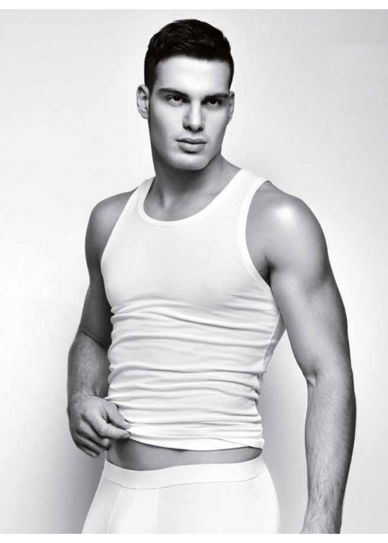 Armata Di Mare Canotta Uomo In Cotone Bielastico