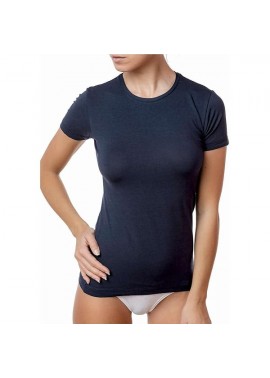 Jadea T-Shirt Girocollo Cotone & Modal