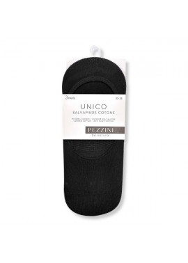 PEZZINI Salvapiede Unisex con Silicone( Conf. Da 3 Paia)