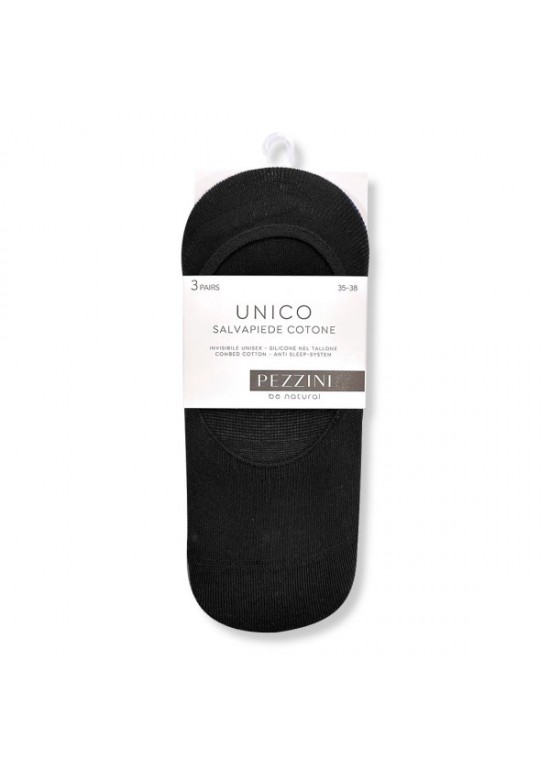 PEZZINI Salvapiede Unisex con Silicone( Conf. Da 3 Paia)