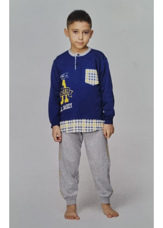 PRIMERO Pigiama Bimbo Cotone Invernale Art14200