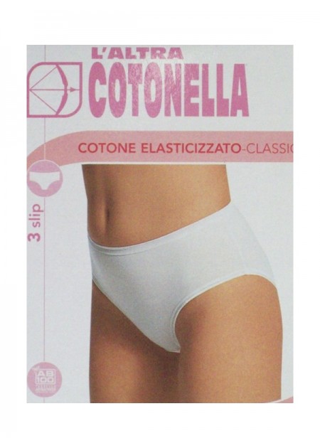 COTONELLA Set slip donna MIDI 3940 ( conf. da 3 pezzi )