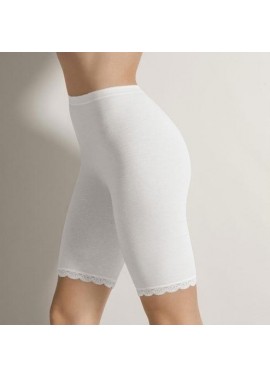 Cotonella Slip Donna Con Gamba Bordo Pizzo ( 2 Pezzi)