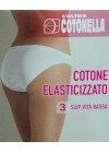 COTONELLA Set  Slip donna VITA BASSA 3165 ( conf. da 3 pezzi )