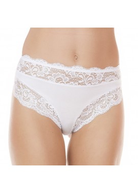 Jadea Slip Donna 742 In Cotone e Pizzo