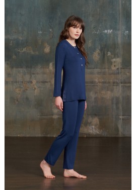 Linclalor Pigiama Donna Serafino in Viscosa 2761