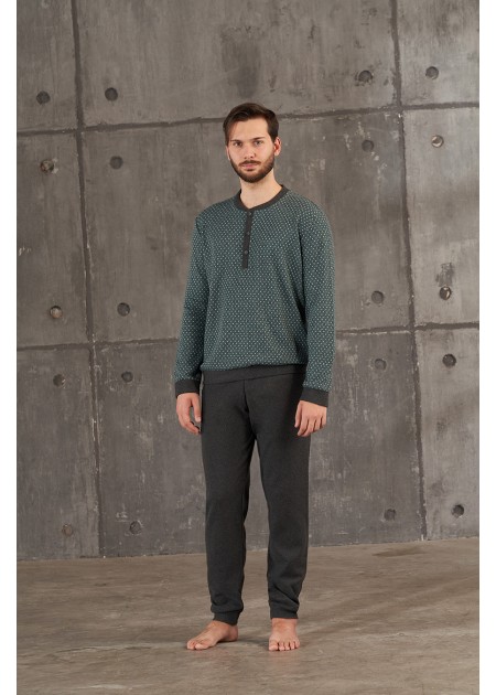 Linclalor Pigiama Uomo Serafino Punto Milano 7814 YOU365