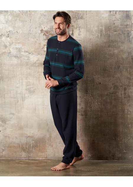 Linclalor Pigiama Uomo Serafino Punto Milano