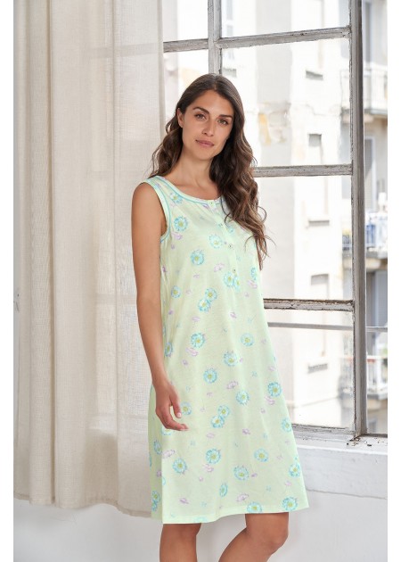 Linclalor Camicia Da Notte Spalla Larga