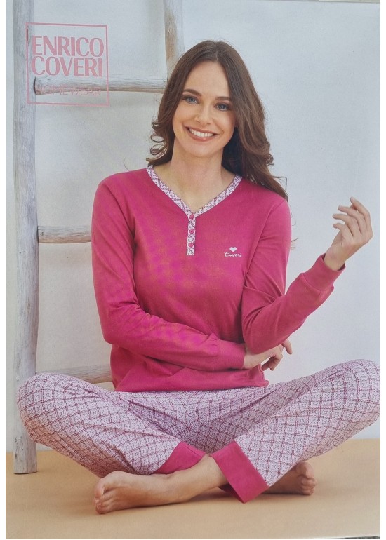Enrico Coveri Pigiama Donna In Cotone