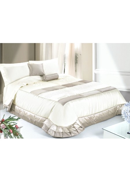 TRAPUNTA MATRIMONIALE MON AMOUR "ELEGANT" + SET LENZUOLE 