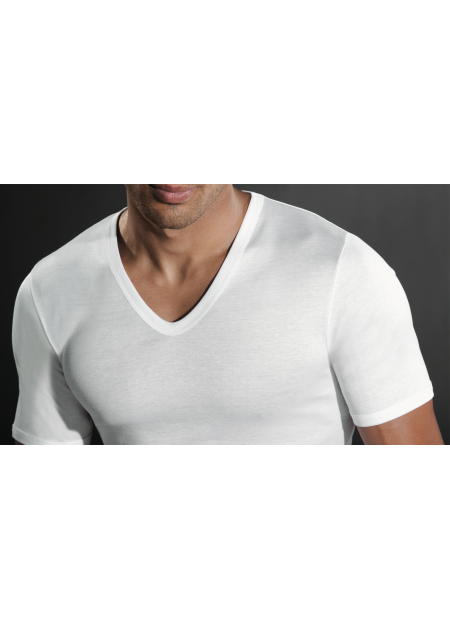 PEROFIL MAGLIA  COLLO A V  FILO DI SCOZIA