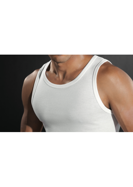 PEROFIL CANOTTA SPALLA LARGA LANA/SETA-COTONE