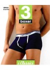 RossoPorpora Boxer Uomo Cotone Elasticizzato ( 3 Pezzi)