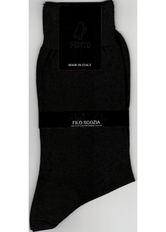 PUNTO CALZINO CORTO "FILO DI SCOZIA CHIFFON" .