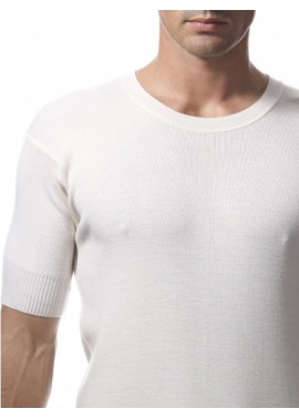 RAGNO MAGLIA UOMO MEZZA MANICA  "PURA LANA MERINOS"